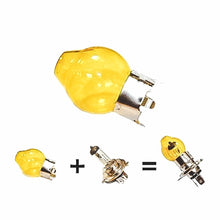 Load image into Gallery viewer, Yellow H4 Bulb Covers (French style)